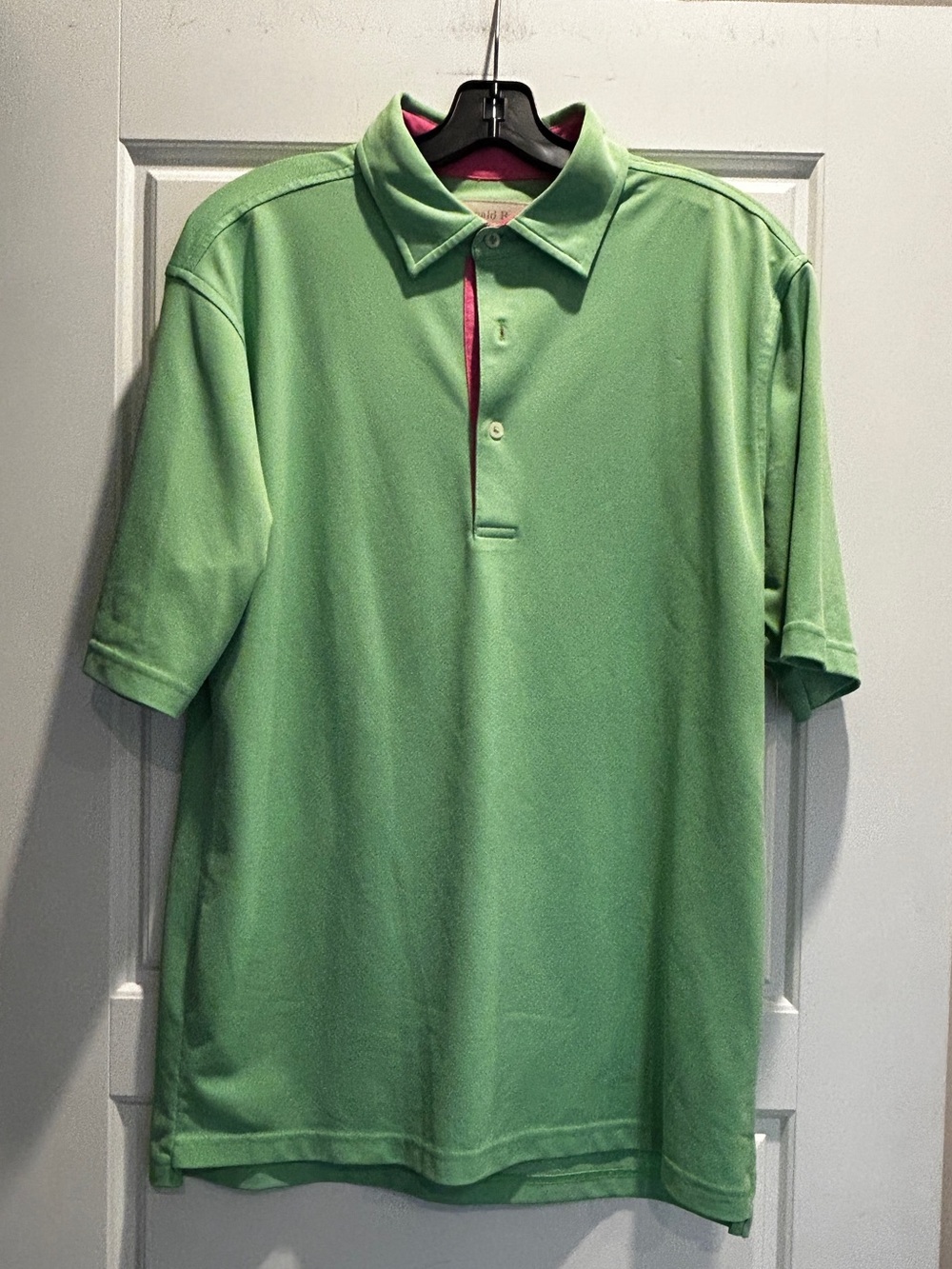 DONALD ROSS MENS SOLID JERSEY POLO